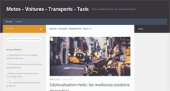 Desktop Screenshot of mototaxipascher.com